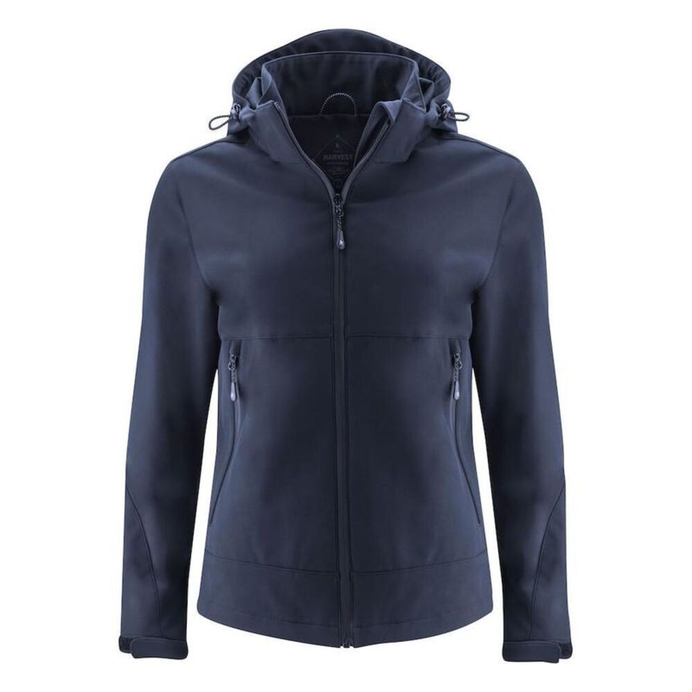 James Harvest Womens/Ladies Lodgetown Soft Shell Jacket / Navy